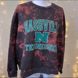 Bleached Nashville Crewneck! 💕